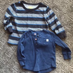 EUC. 9months long sleeve tee bundle